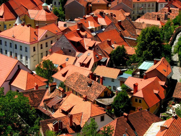 les toits de Ljubljana