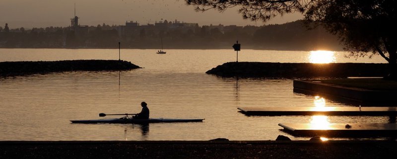 crépuscule à Vidy