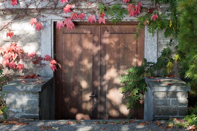 backstage door