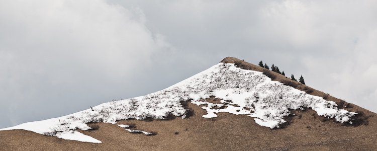 cime enneigée