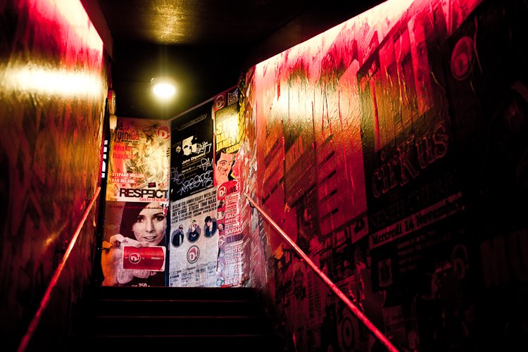 bloody stairway