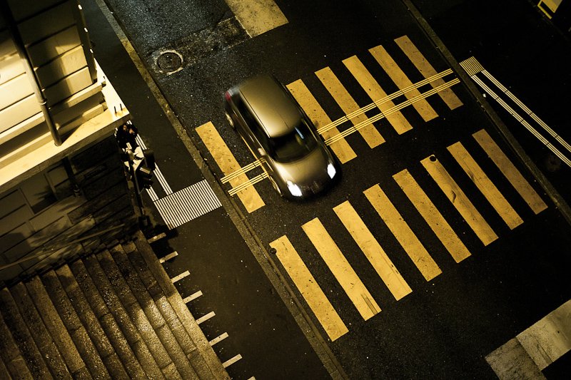 lignes jaunes